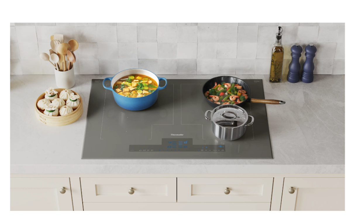 Thermador-30" Liberty Induction Cooktop, Titanium Gray, Frameless