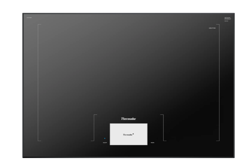 Thermador-30" Masterpiece Freedom Induction Cooktop, Dark Gray, Frameless