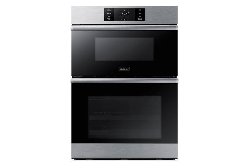 Dacor-30" Microwave Combination Wall Oven Steam, Contemporary, Silver