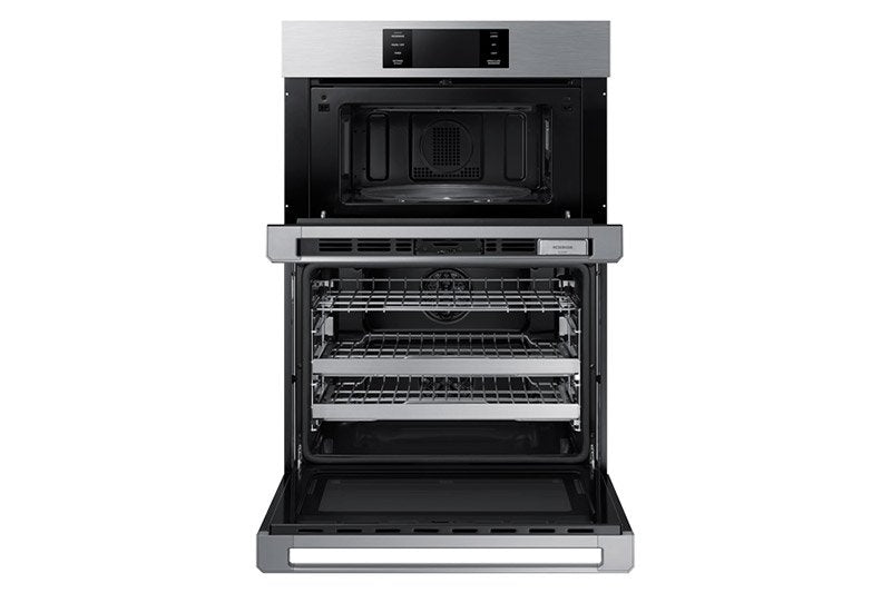 Dacor-30" Microwave Combination Wall Oven Steam, Contemporary, Silver