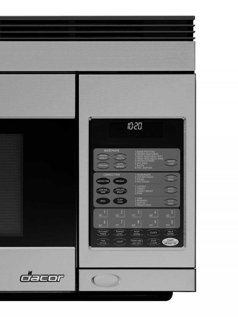 Dacor-30" Over The Range Microwave Oven Convection, Silver