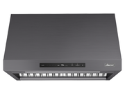 Dacor-30" Pro-Canopy Hood, 390 Cfm (600 Cfm Capable), Graphite