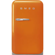 SMEG - Minibar Estilo Años 50 Capacidad de 38 L - 110V/60Hz - Derecha - Naranja image 0