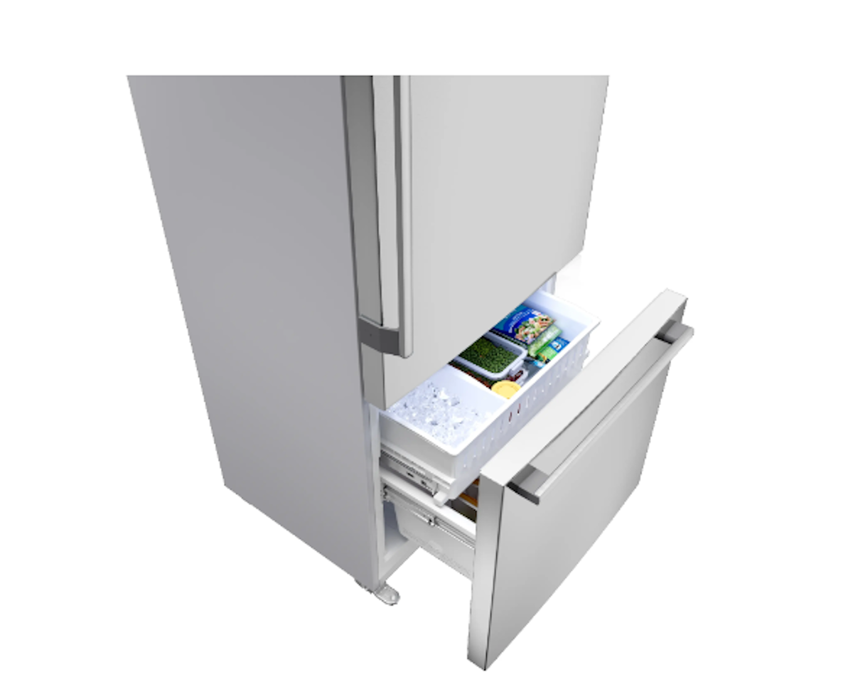 Bosch-33" 100 Series 2-Door Bottom Mount Refr, Counter-Depth, Ss, Bar Handle (Launching Sept '25)