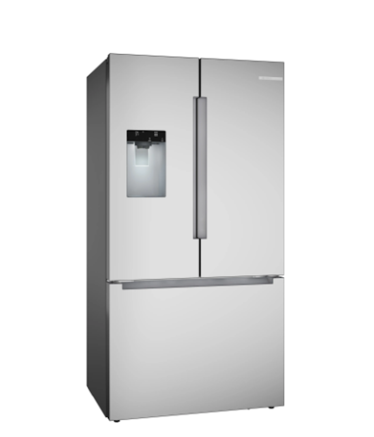 Bosch-36" 100 Series, 3-Door Freestanding French Door Refrigerator, Counter Depth
