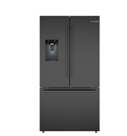 Bosch-36" 500 Series, 3-Door, Counter Depth, External Ice/Water, Blk Ss, 70"