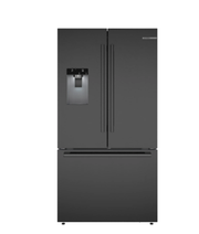 Bosch-36" 500 Series, 3-Door, Standard Depth, External Ice/Water, Black Ss, 70"