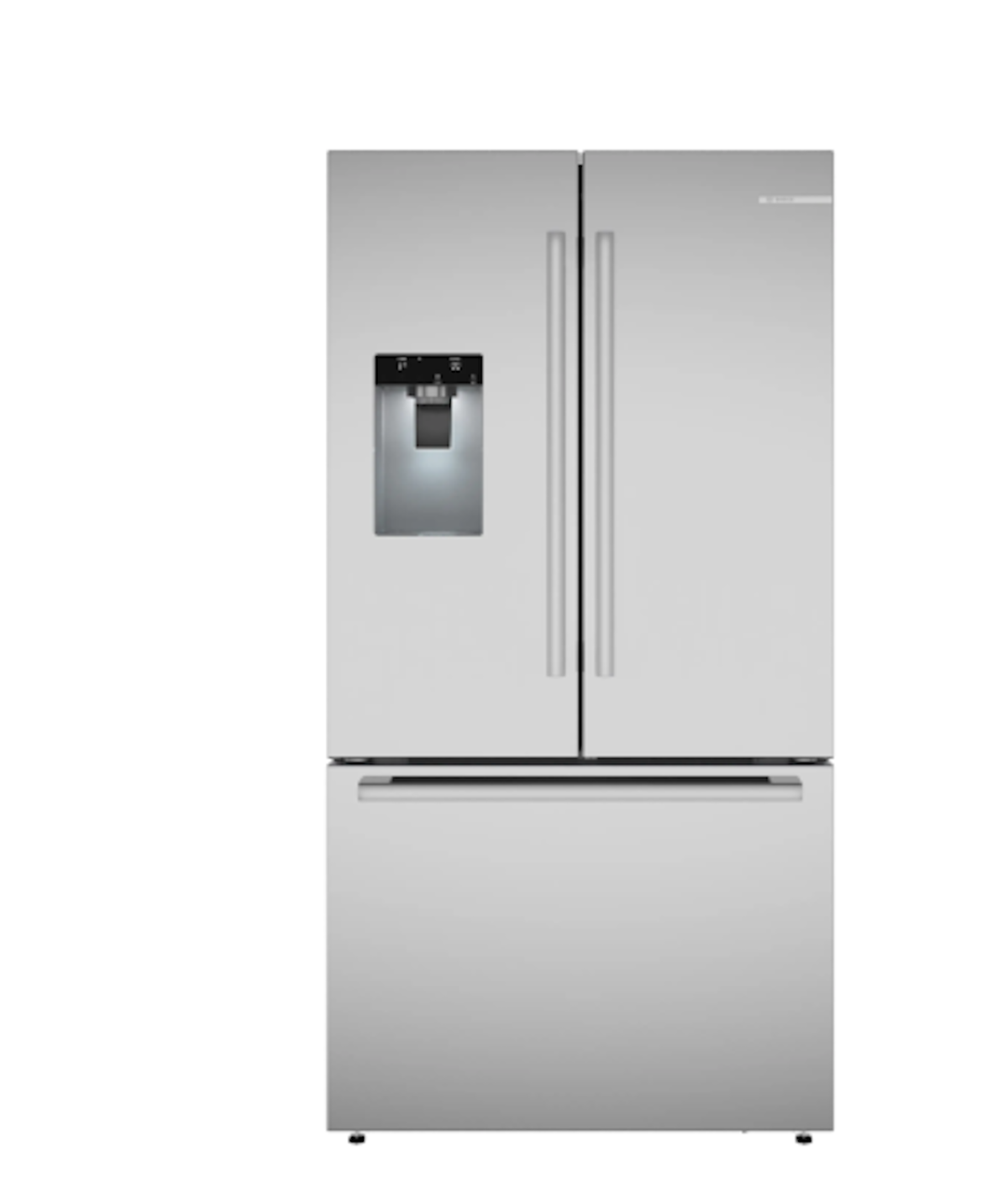 Bosch-36" 500 Series, 3-Door, Standard Depth, External Ice/Water, Stainless Steel, 70"
