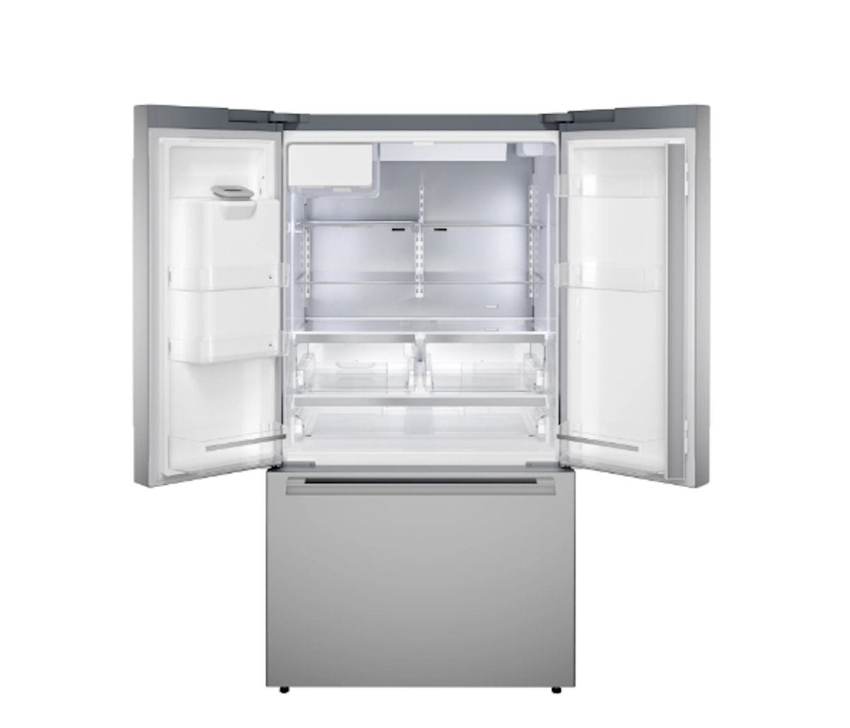 Bosch-36" 500 Series, 3-Door, Standard Depth, External Ice/Water, Stainless Steel, 70"