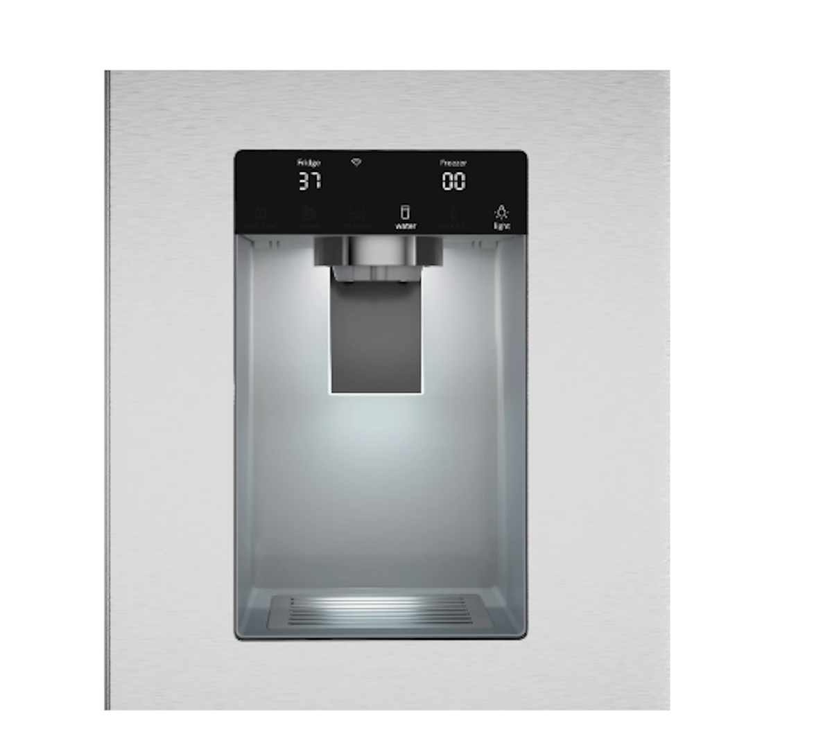 Bosch-36" 500 Series, 3-Door, Standard Depth, External Ice/Water, Stainless Steel, 70"