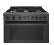 Bosch-36" 800 Series Industrial Style Range, Blk. Ss, Gas