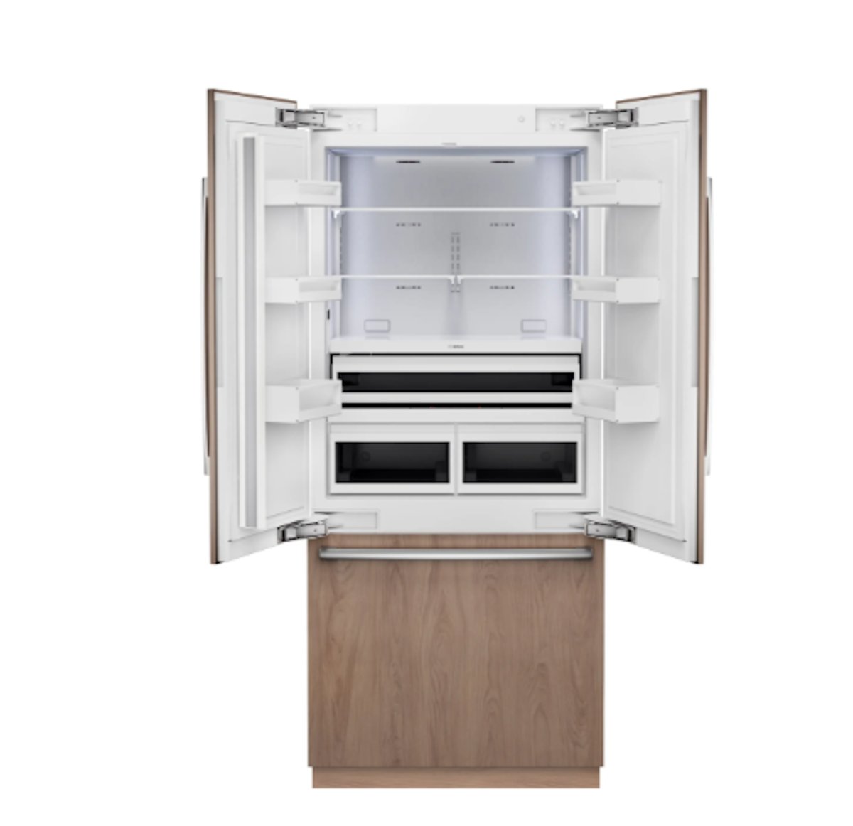 Bosch-36" Benchmark® Built-In 2-Door Bottom Mount Fridge-Freezer Combination (Replaces B36It905Np, Aug '25)