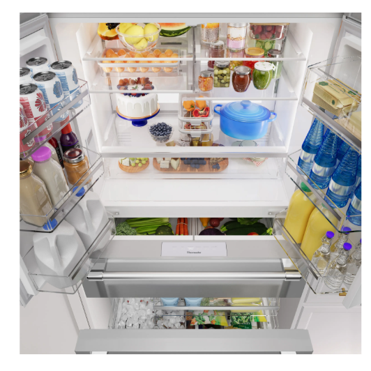 Thermador-36" Freestanding Fdbm, 4-Door, Counter Depth, Ss, Professional Handles