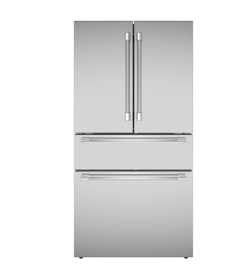 Thermador-36" Freestanding Fdbm, 4-Door, Counter Depth, Ss, Professional Handles