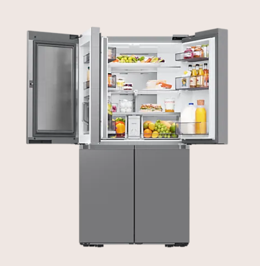 Dacor-36" French Door Freestanding Refrigerator Counter Depth, Silver