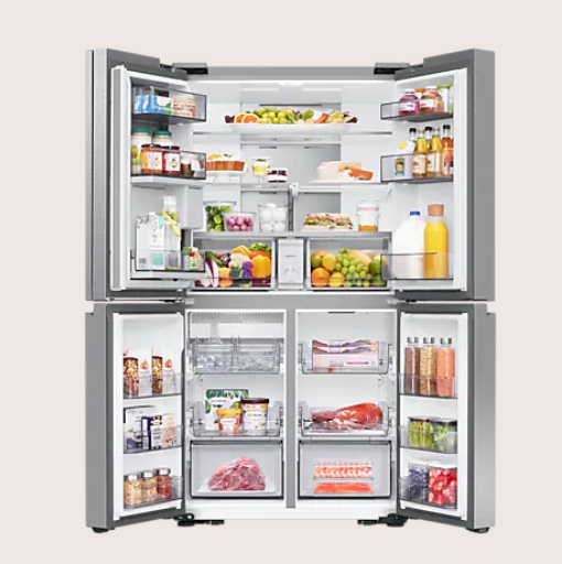 Dacor-36" French Door Freestanding Refrigerator Counter Depth, Silver