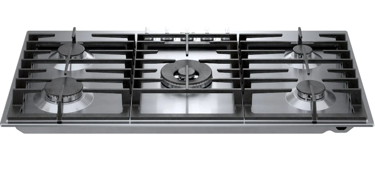 Bosch-36" Gas Cooktop, 800 Series, Stainless Steel, Flameselect®