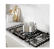 Bosch-36" Gas Cooktop, Benchmark, Stainless Steel, Flameselect®
