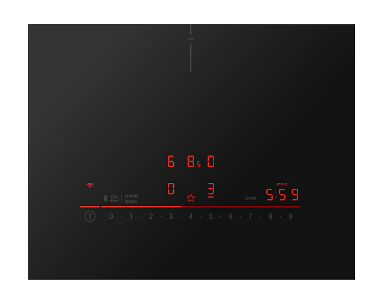 Bosch-36" Induction Cooktop, 500 Series, Black, Frameless, Home Connect (Launching Sept '25)