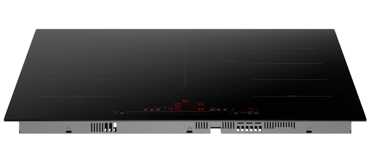 Bosch-36" Induction Cooktop, Benchmark, Black, Frameless, Home Connect