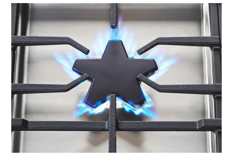 Thermador-36" Masterpiece 5 Burner Gas Cooktop, Pedestal