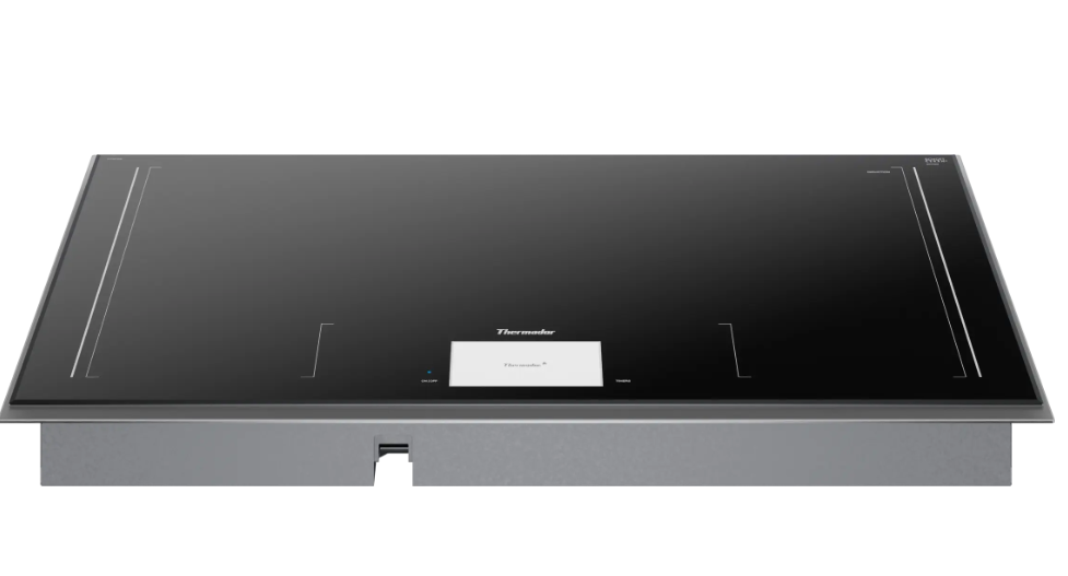 Thermador-36" Masterpiece Freedom Induction Cooktop, Dark Gray, Frame