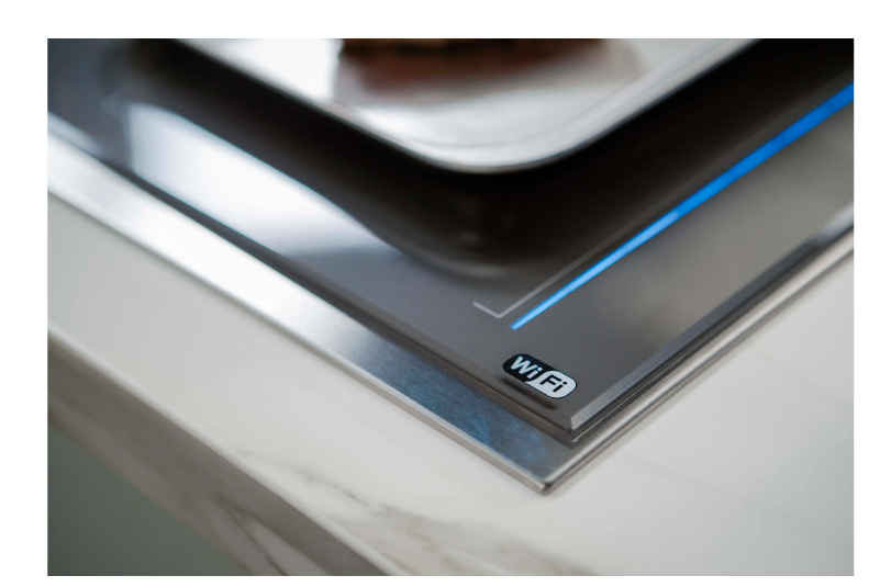 Thermador-36" Masterpiece Freedom Induction Cooktop, Dark Gray, Frame