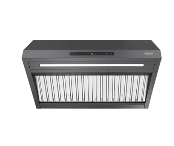 Dacor-36" Pro-Canopy Hood, 1,200 Cfm (780 Cfm Capable), Graphite