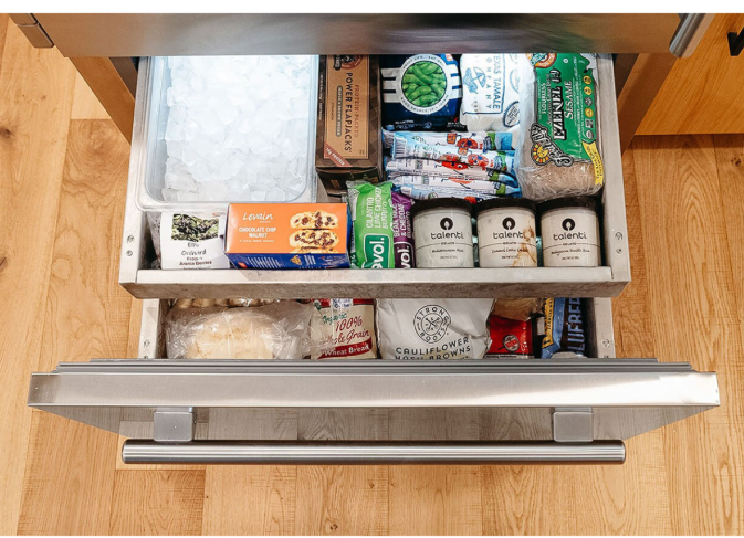 True-36Inch Refrigerator/Bottom Freezer - Stainless Solid Door - Hinged Left (L) - Integrated Ice Maker