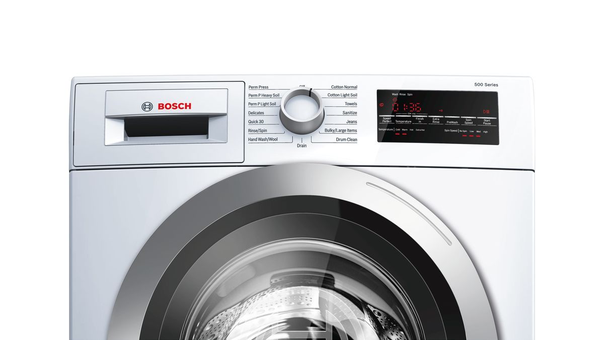 BOSCH - Lavadora de carga frontal serie 500, 24", Blanco image 5
