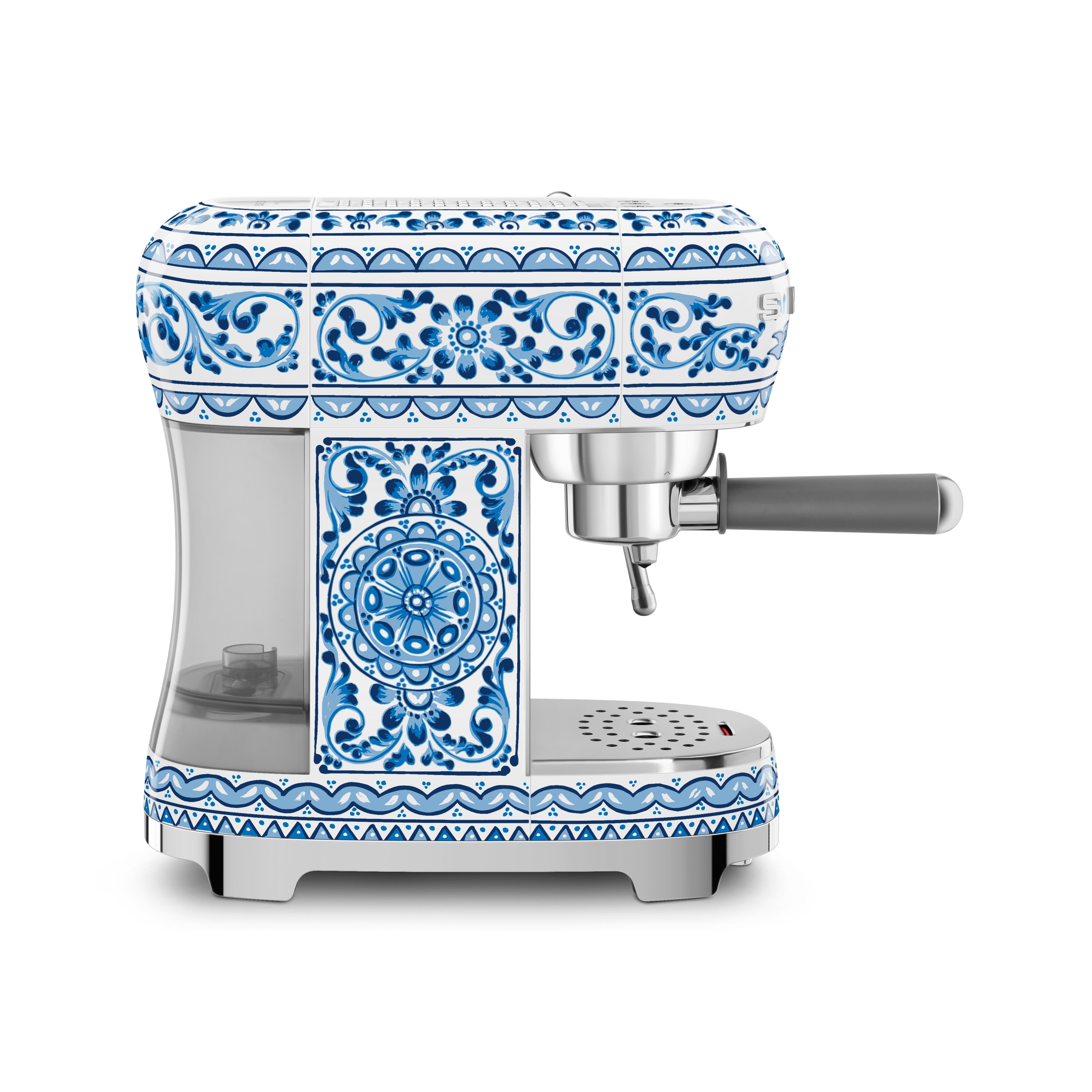SMEG - Máquina de Espresso Manual - Blu Mediterraneo D&G image 1