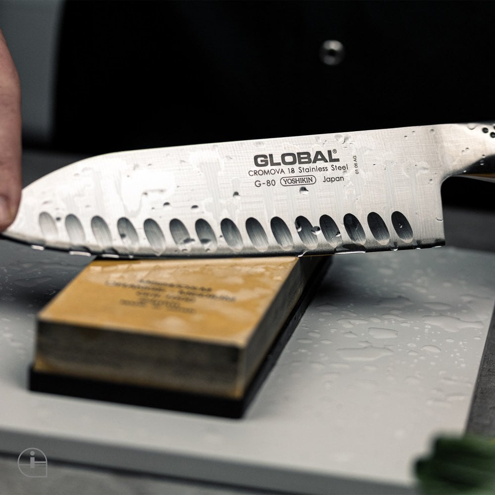 GLOBAL - SANTOKU acanalado, 18 cm image 1