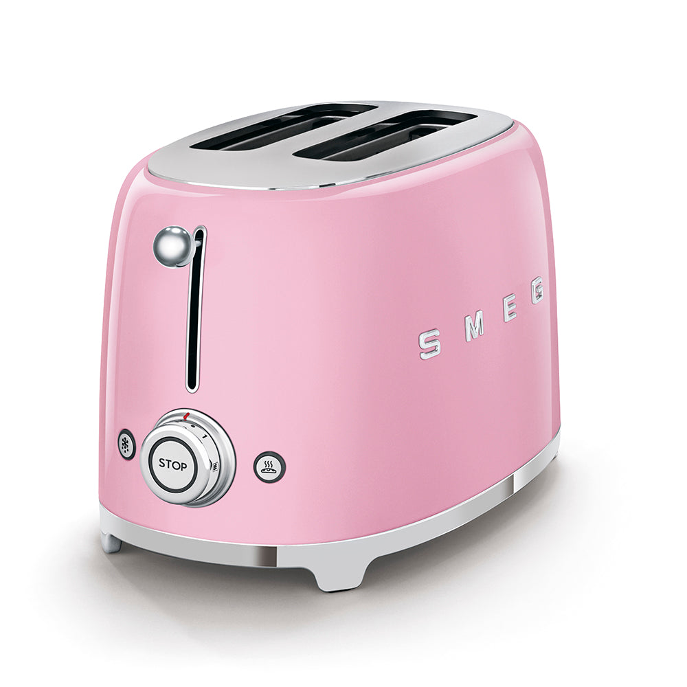 SMEG - Tostadora Estilo Retro 50's - 2 Rebanadas - Rosa image 1