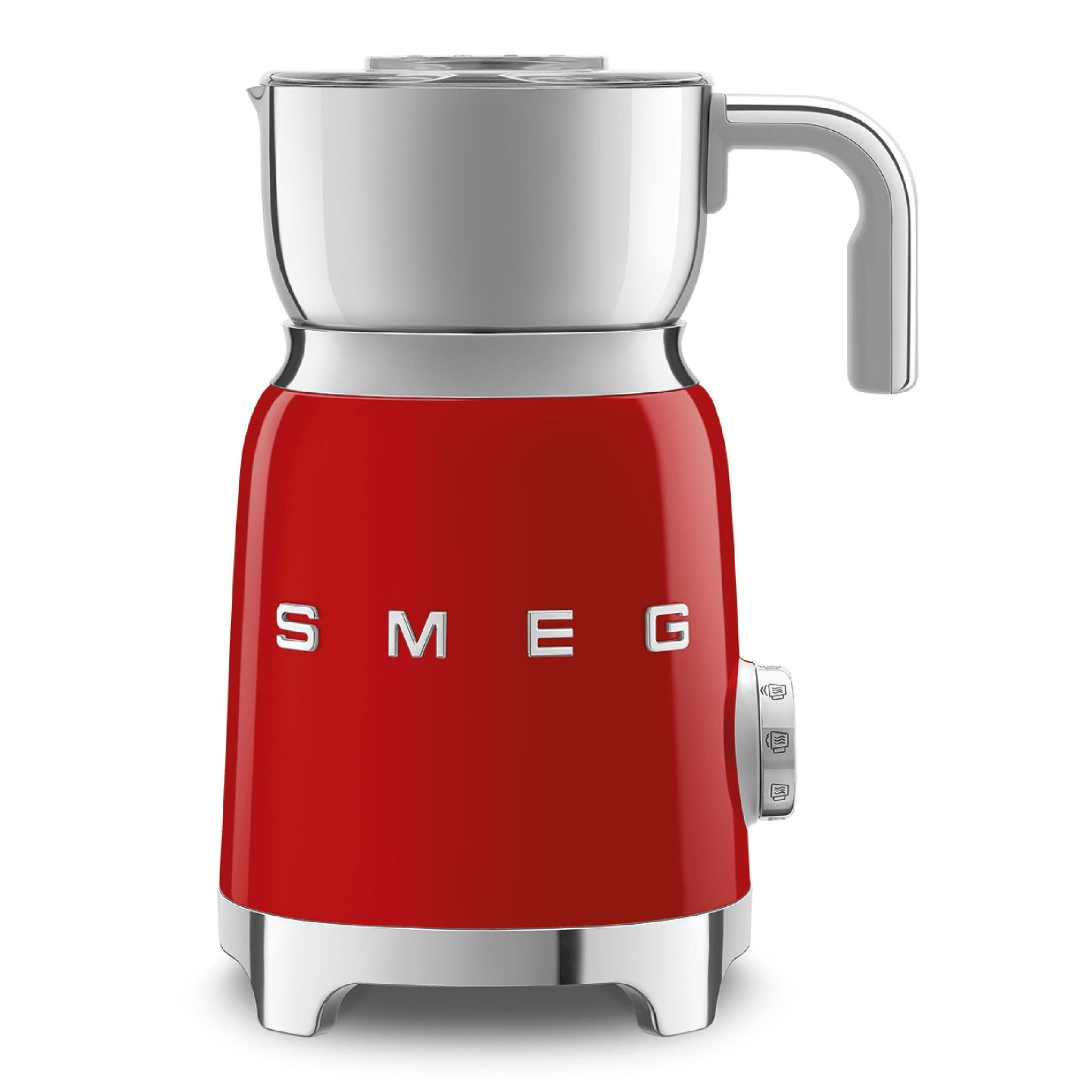 SMEG - Espumador de Leche Estilo Retro 50's - Rojo image 0
