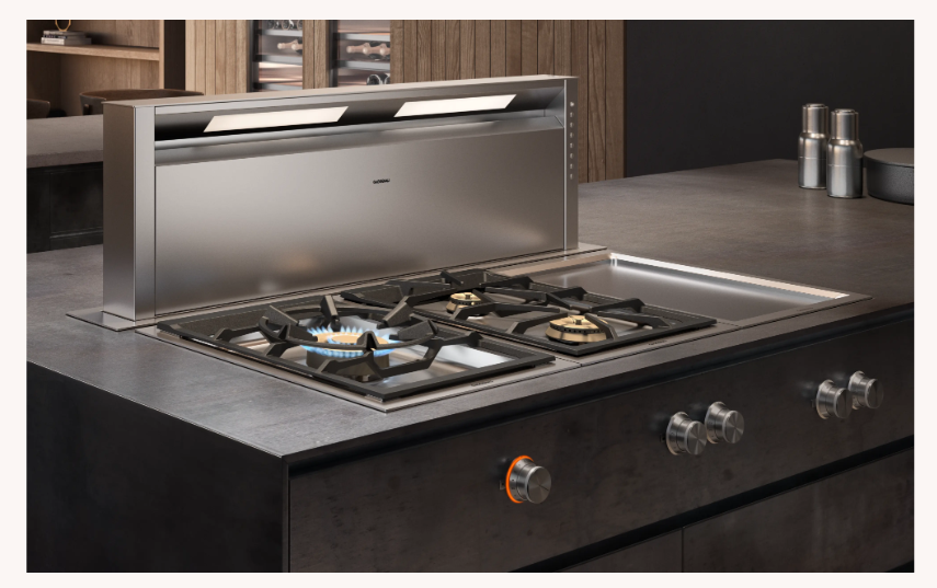 Gaggenau-400 Series 36" Retractable Downdraft Ventilation