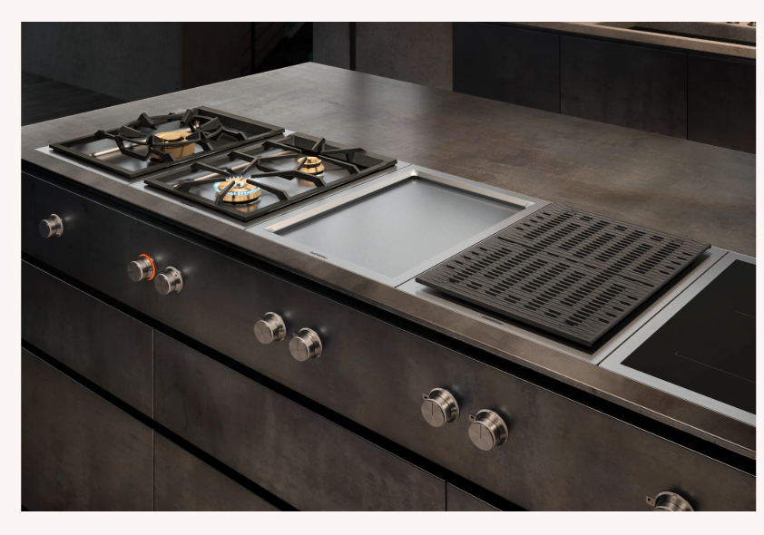 Gaggenau-400 Series 36" Vario Induction Cooktop, 2 Flex Induction Zones + 13" Wok Cooking Zone, Home Connect