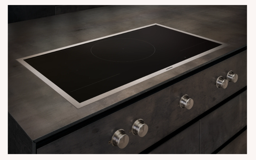Gaggenau-400 Series 36" Vario Induction Cooktop, 2 Flex Induction Zones + 13" Wok Cooking Zone, Home Connect