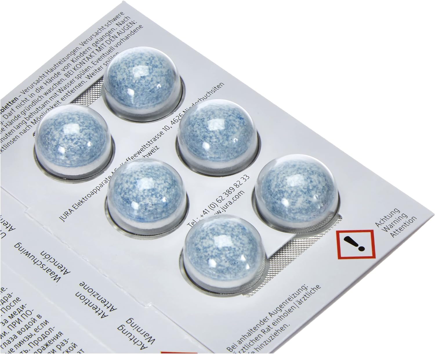 JURA - Tabletas de Limpieza de 2 Fases - 24 x 6 Piezas image 1