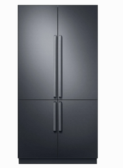 Dacor-42" 4-Door Built-In French Door Refrigerator Panel Kit, Contemporary, Graphite