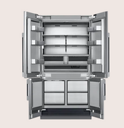 Dacor-42" 4-Door Built-In French Door Refrigerator Steelcool, Panel Ready
