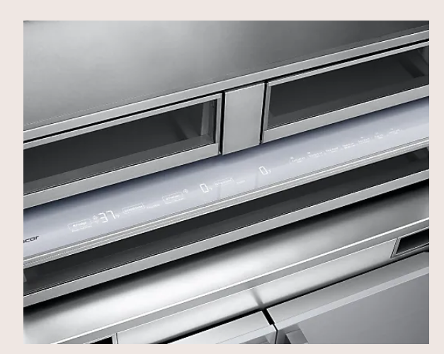 Dacor-42" 4-Door Built-In French Door Refrigerator Steelcool, Panel Ready