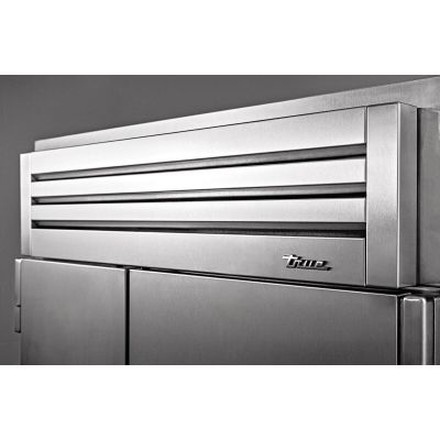 True-42Inch Side By Side Refrigerator/Freezer - Stainless Steel - Integrated Ice