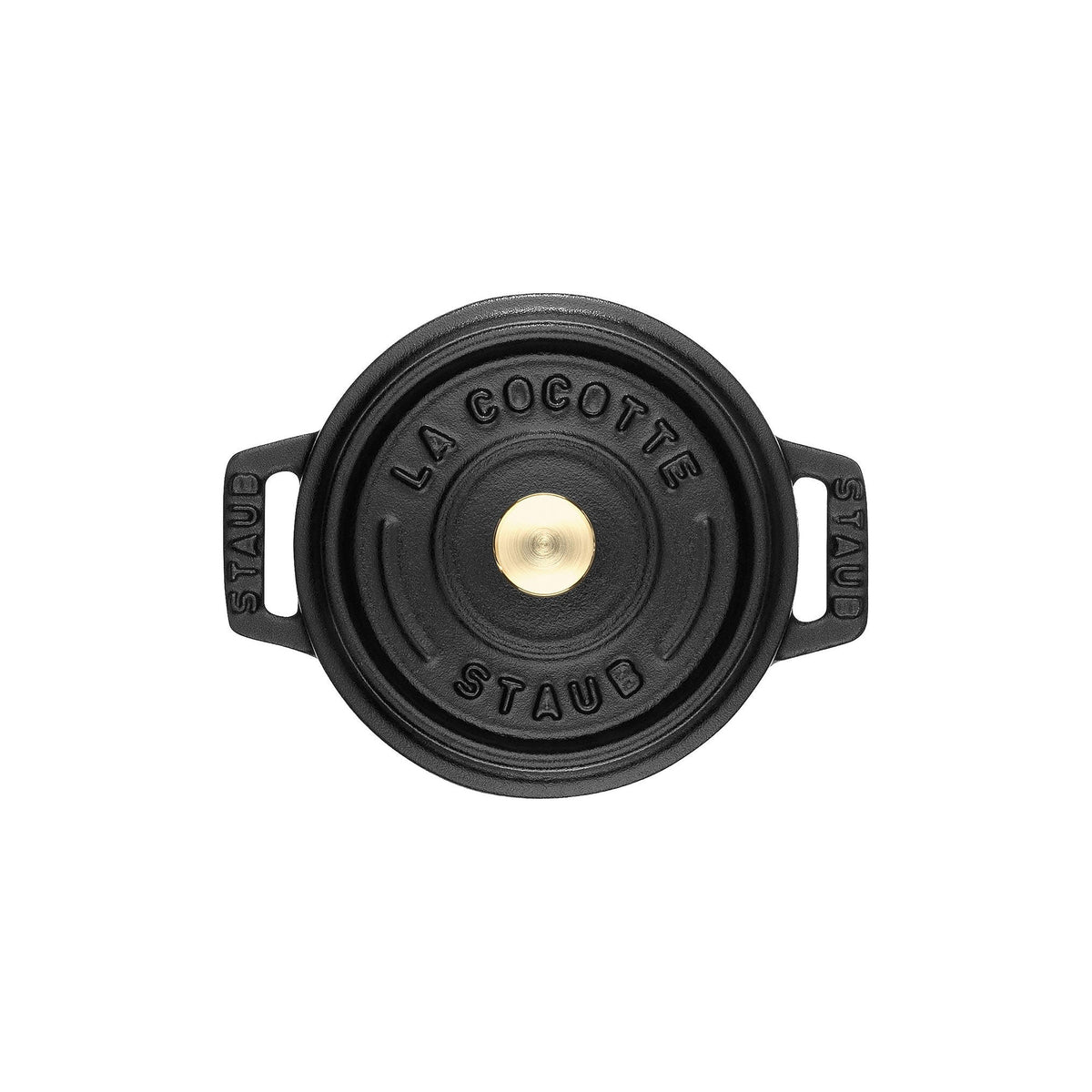 STAUB - Cocotte redonda - 10 cm - Negro image 1