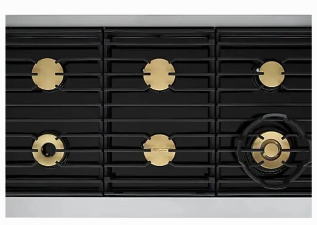 Dacor-48" Dual Fuel Pro-Range 6 Burners With Griddle, Contemporary, Silver, Ng/Lp