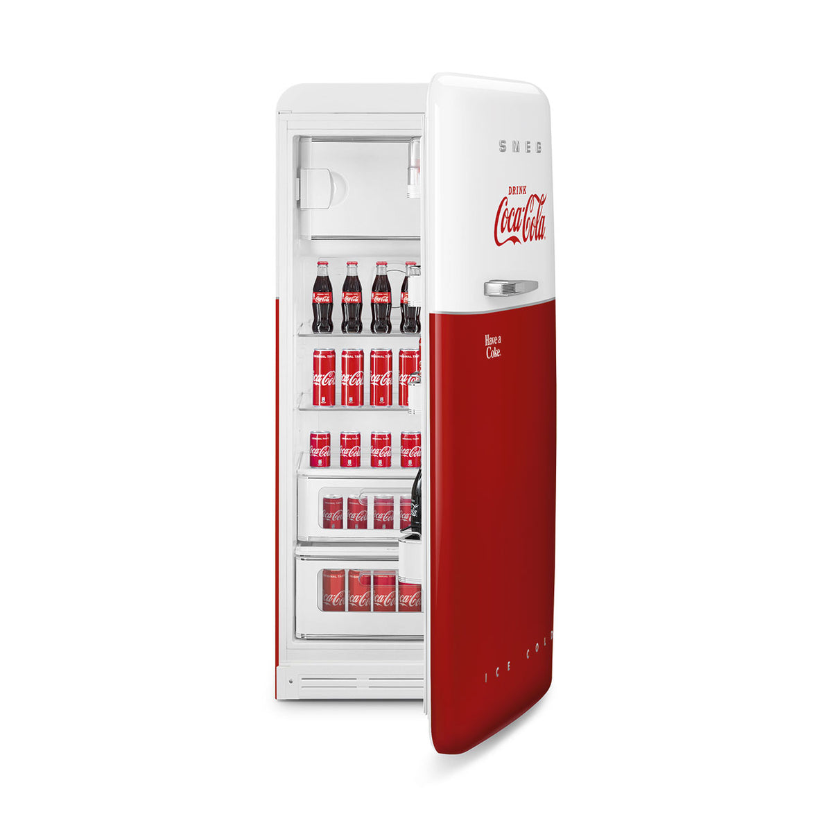 SMEG - Refrigerador Una Sola Puerta Estilo Retro 50's Coca-Cola Classic image 4