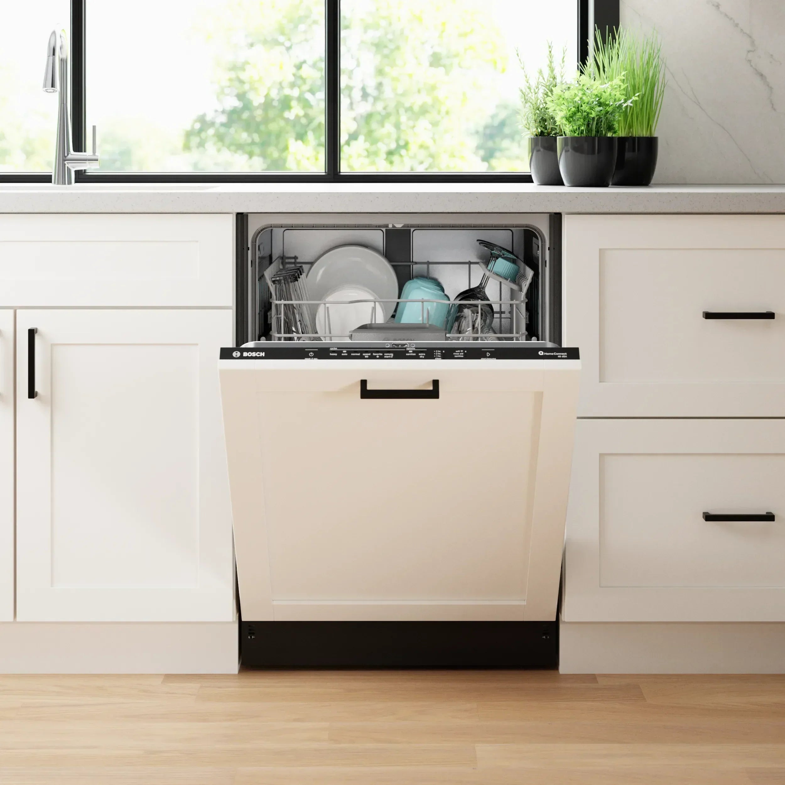 BOSCH - Lavavajillas de 24" Serie 100 Premium Manija de Barra, Personalizable image 2