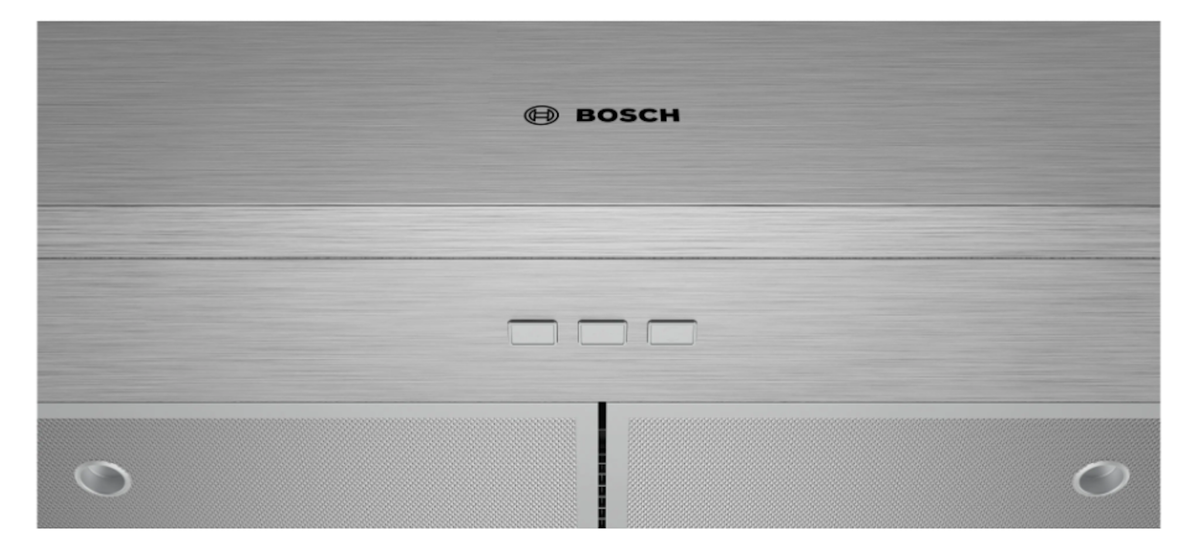 Bosch-500 Series, 36" Under-Cabinet Hood Stainless Steel