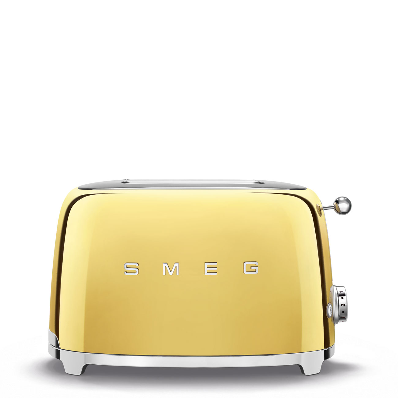 SMEG SDA - Tostadora Estilo Retro de 2 Rebanadas - Edición Dorada image 0