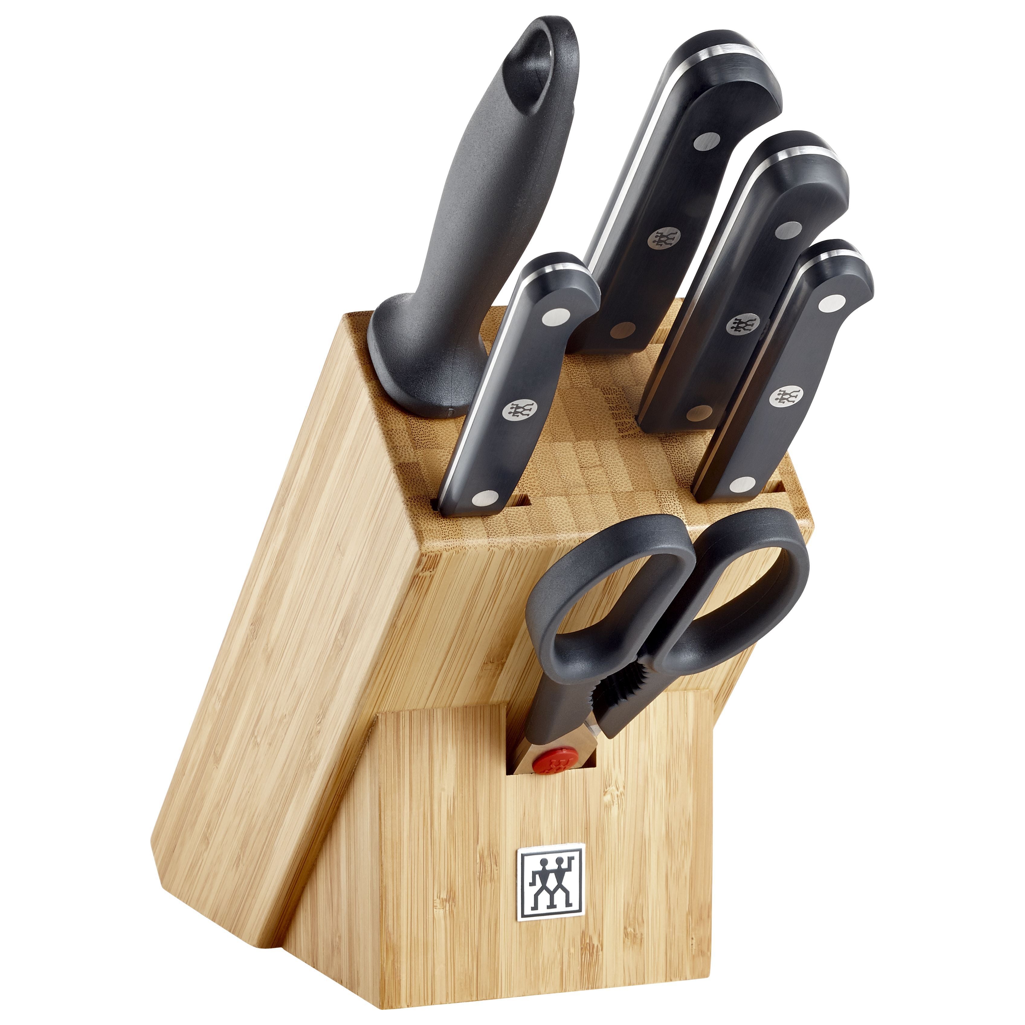 ZWILLING - Bloque de cuchillos Gourmet, bambú, 7 piezas image 0