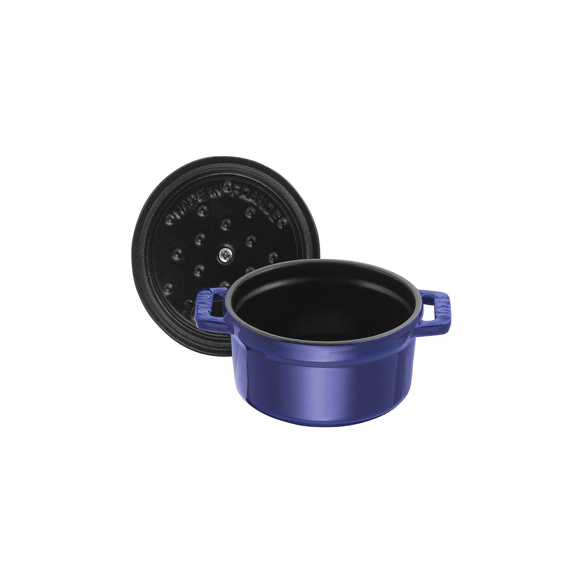 STAUB - Cocotte redonda 10 cm - Azul oscuro image 2